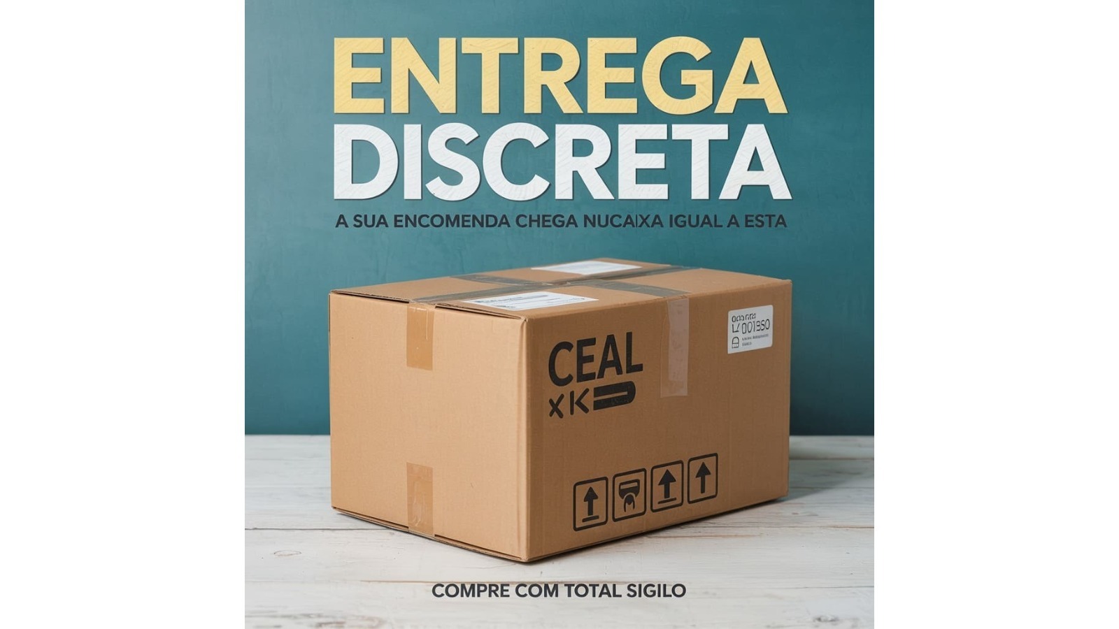 EMBALAGEM DISCRETA PRDUTO DIGITAL !